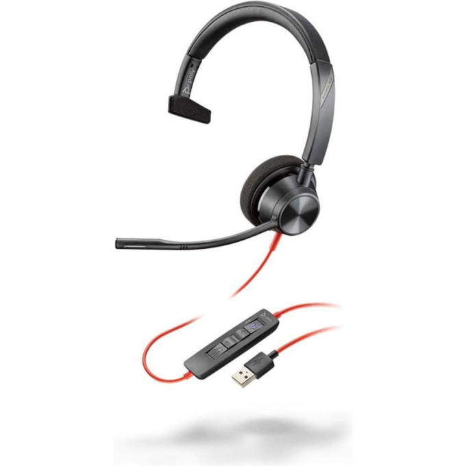 USB-гарнитура PLANTRONICS POLY BLACKWIRE 8225 MICROSOFT TEAMS USB-A 214408-01